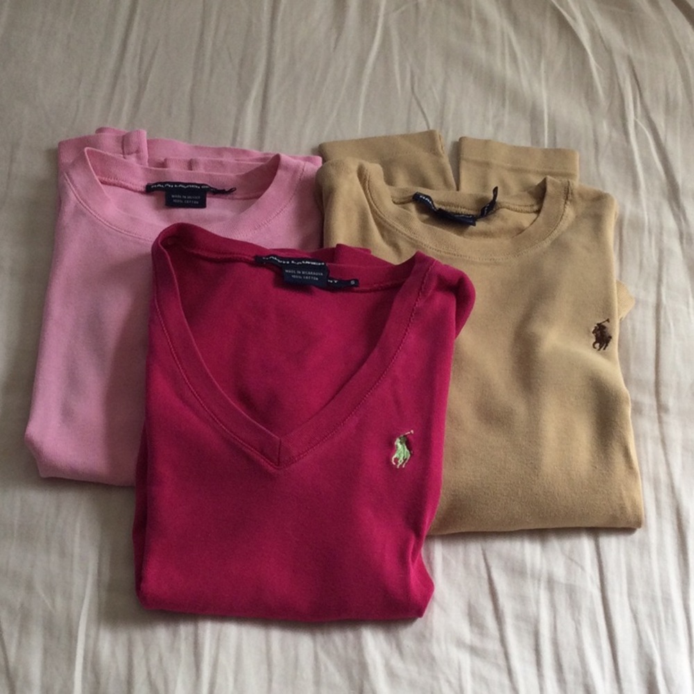 Set of 3 Ralph Lauren Blue Label Tops